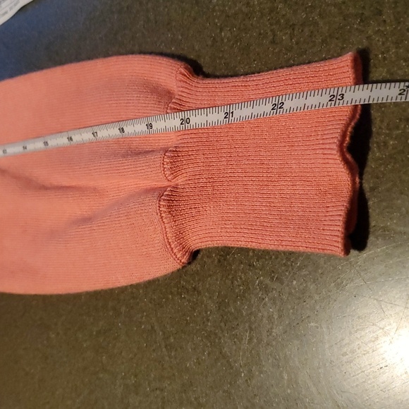 Vince Camuto Vneck Ocean Coral Collared Long Slv‎ Sz. XS Sweater - Picture 15 of 15